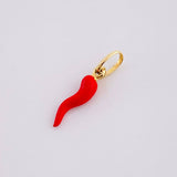 Dije Chile jalapeño 0.35g / 2cm Oro Amarillo 18K