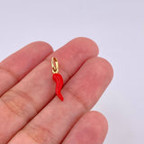 Dije Chile jalapeño 0.35g / 2cm Oro Amarillo 18K