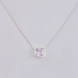 Cadena Veneciana Dije Cuadrado 3.3g / 46cm / 0.8mm Plata 925