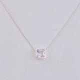 Cadena Veneciana Dije Cuadrado 3.3g / 46cm / 0.8mm Plata 925