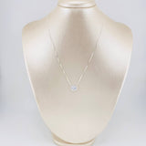Cadena Veneciana Dije Cuadrado 3.35g / 46cm / 0.8mm Plata 925