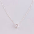 Cadena Veneciana Dije Corazón 1.85g / 46cm / 0.8mm Plata 925