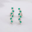 Topos Serpentina Esmeraldas 22pts 1.55g / 1.8cm Plata 950