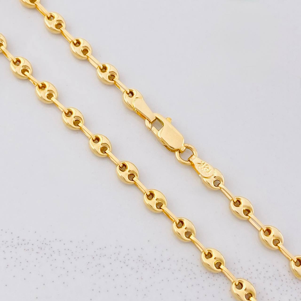 Cadena GC 4.85g / 45cm / 3.35mm Oro Amarillo 18K