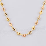 Cadena GC 6.8g / 50cm / 4.2mm Tres Oros 18K