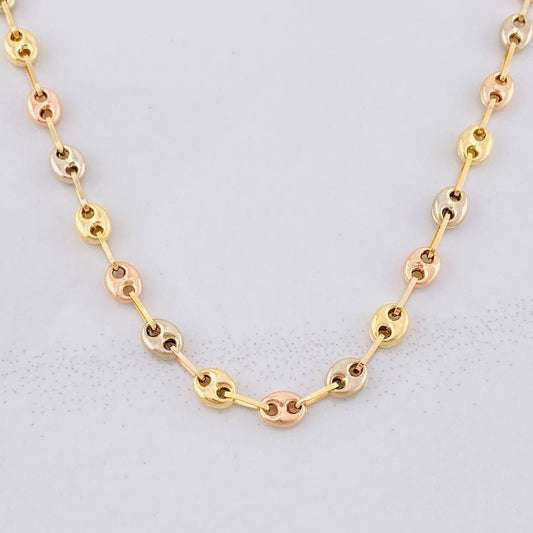 Cadena GC 6.65g / 50cm / 4.2mm Tres Oros 18K