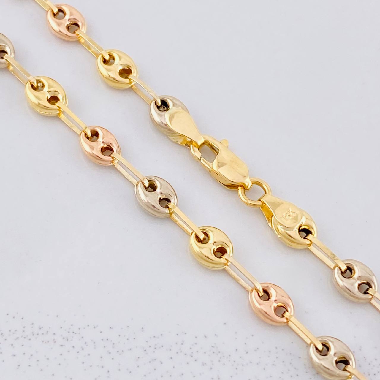 Cadena GC 6.85g / 50cm / 4.2mm Tres Oros 18K
