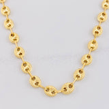 Cadena GC Diamantada 7.15g / 50cm / 4.35mm Oro Amarillo 18K