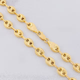 Cadena GC Diamantada 7.15g / 50cm / 4.35mm Oro Amarillo 18K