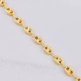 Cadena GC Diamantada 7.15g / 50cm / 4.35mm Oro Amarillo 18K