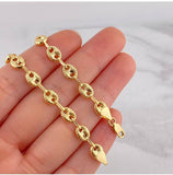 Cadena GC Diamantada 7.15g / 50cm / 4.35mm Oro Amarillo 18K