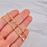 Cadena GC 4.95g / 45cm / 3.35mm Oro Amarillo 18K