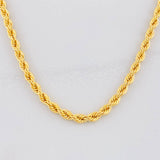 Cadena Lazo 9.4g / 50cm / 3.8mm Oro Amarillo 18K