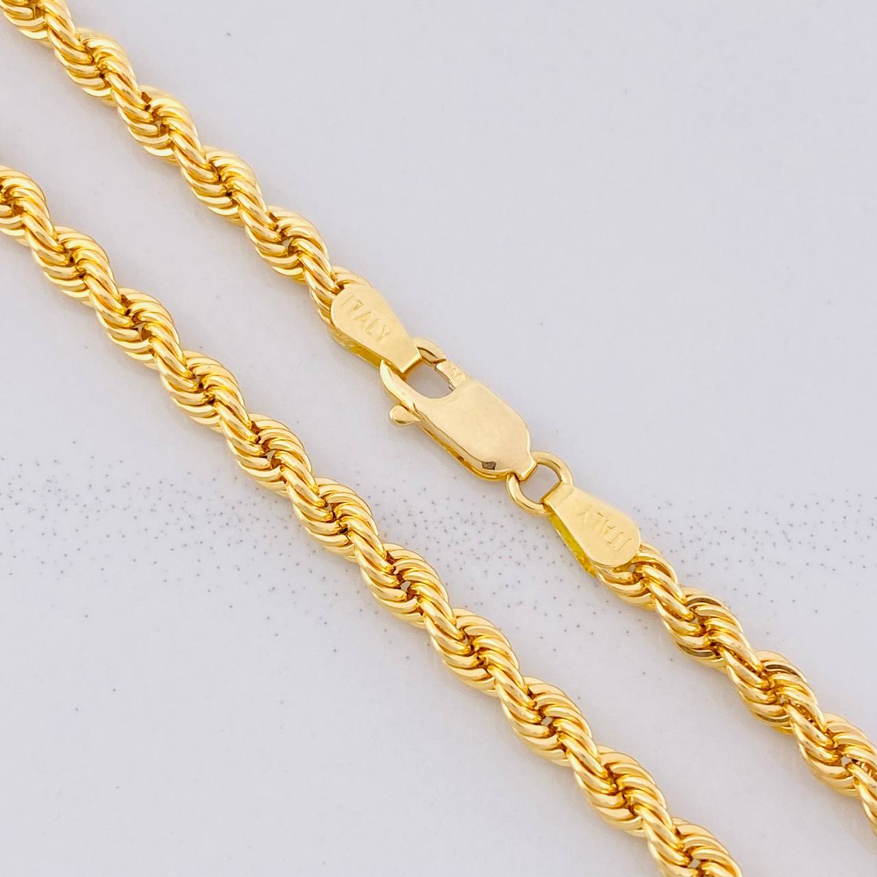 Cadena Lazo 9.2g / 50cm / 3.8mm Oro Amarillo 18K