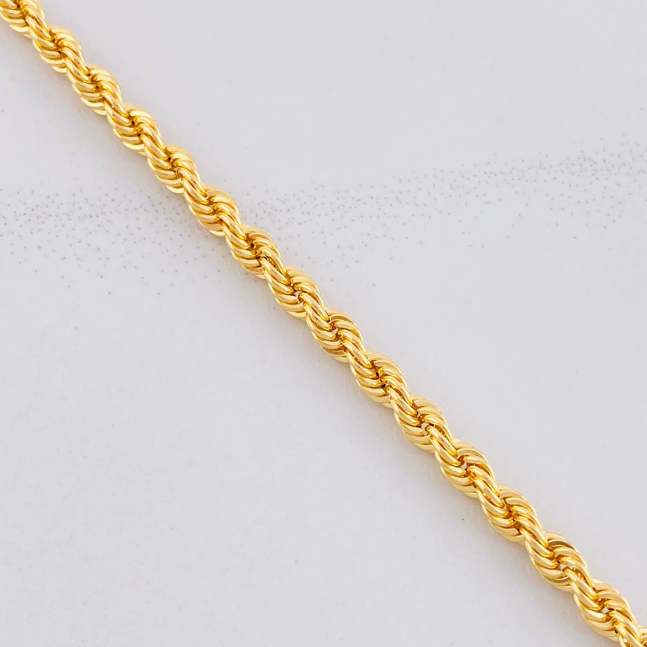 Cadena Lazo 9.4g / 50cm / 3.8mm Oro Amarillo 18K