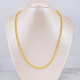 Cadena Lazo 9.2g / 50cm / 3.8mm Oro Amarillo 18K