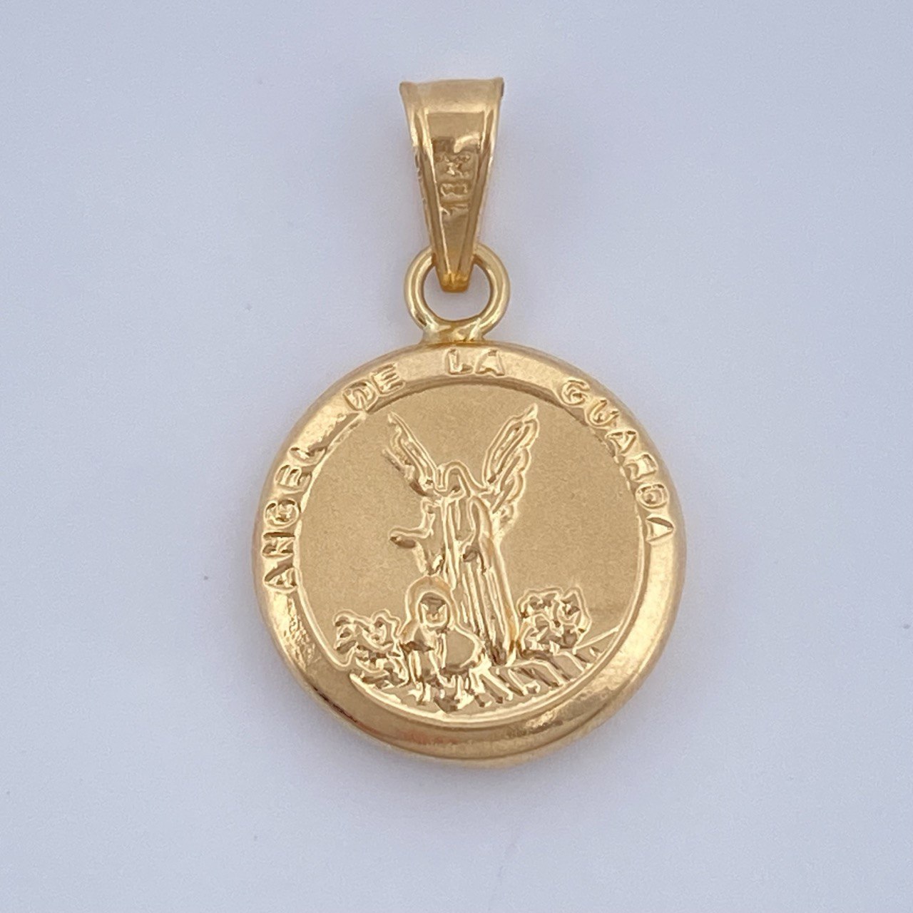 Dije Angel De La Guarda 0.7gr / 2cm / Oro Amarillo 18K &