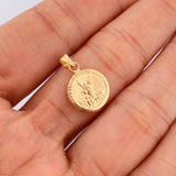 Dije Angel De La Guarda 0.7gr / 2cm / Oro Amarillo 18K &