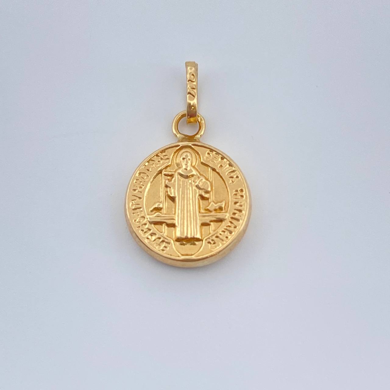 Dije San Benito 0.55gr /  1.6cm / Oro Amarillo 18K &