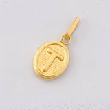 Dije Letra T 0.6gr / 1.9cm / Oro Amarillo 18K