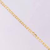 Pulso Cubano 1.85g / 18.1cm / 2.85mm Oro Amarillo 18K