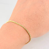 Pulso Lazo 1.55g / 18.1cm / 2.2mm Oro Amarillo 18K