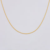 Cadena Veneciana 1.75 g / 45 cm / 0.8 mm Oro Amarillo 18K