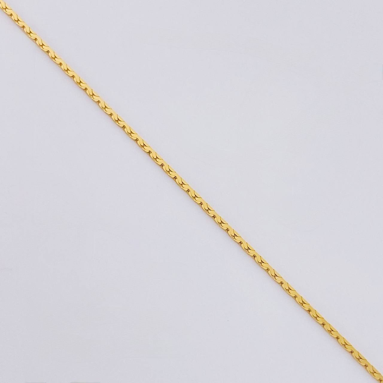 Cadena Veneciana 1.75 g / 45 cm / 0.8 mm Oro Amarillo 18K