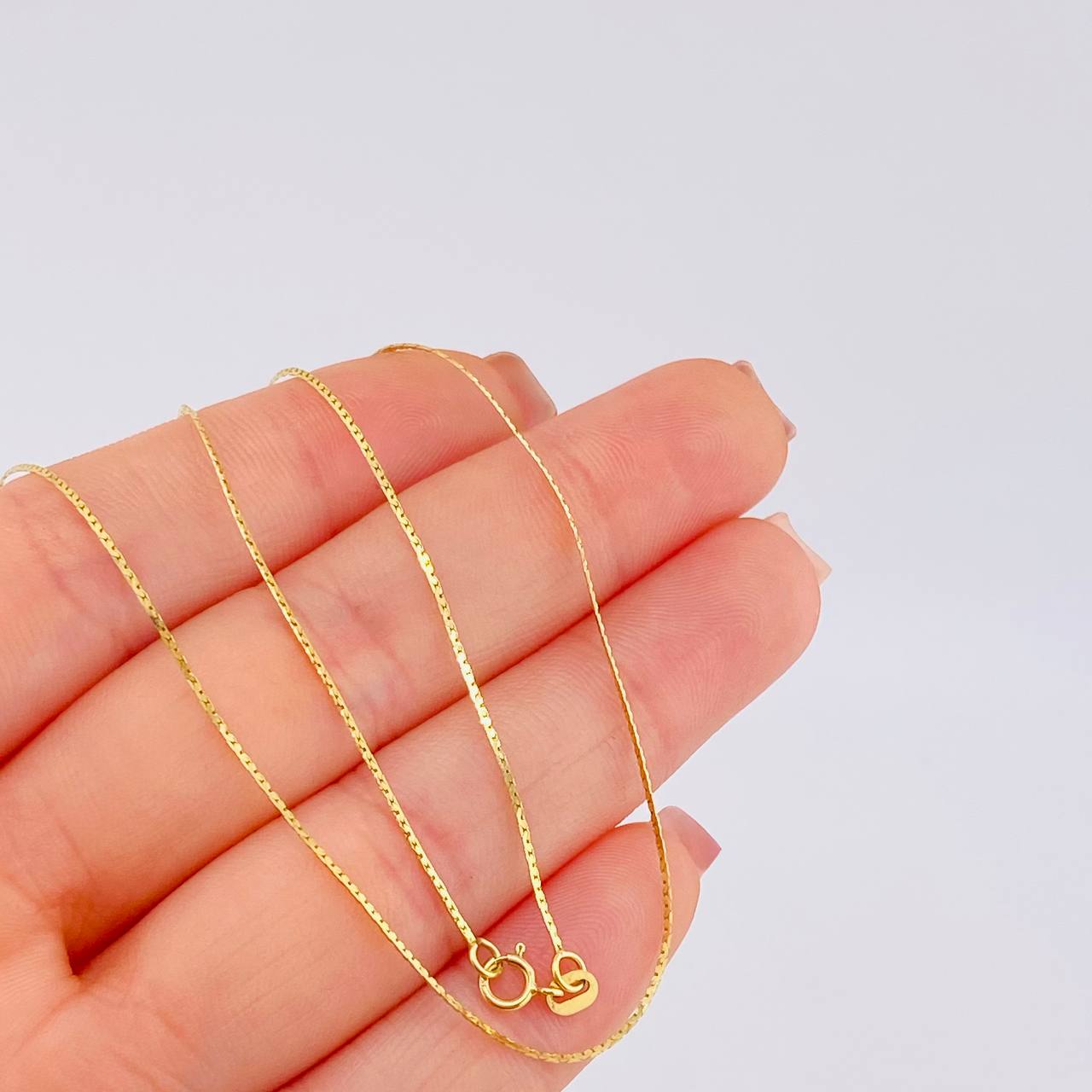 Cadena Veneciana 1.35 g / 45.5 cm / 0.85 mm Oro Amarillo 18K