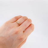 Anillo Solitario Churumbela 2.9 g / T6 3/4 Oro Amarillo 18K