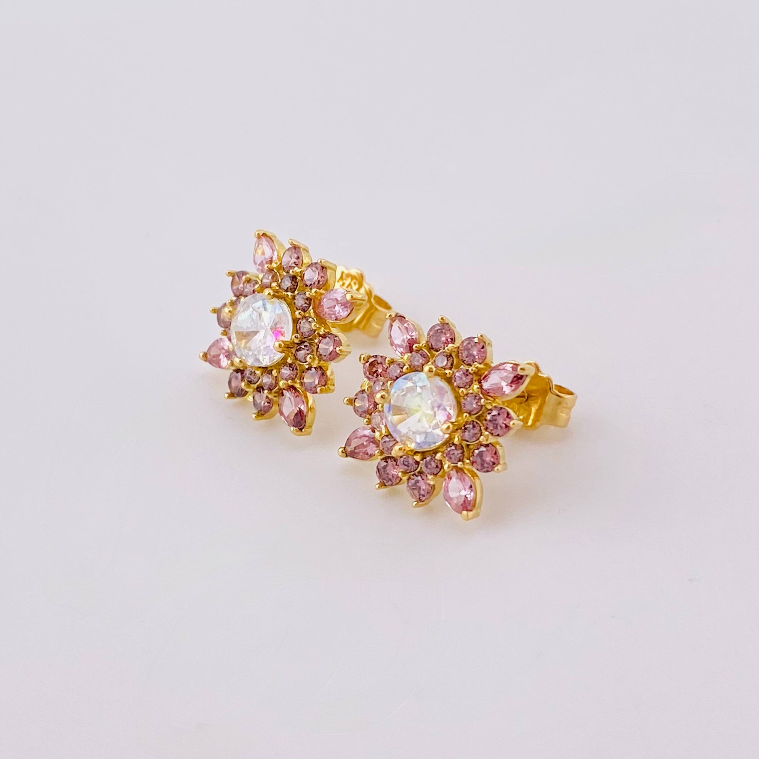 Topos Flor Estrellada 2.85 g / 13,5 cm Oro Amarillo 18K Nac.Esp.
