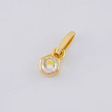 Dije Piedra 0.7 g / 1,2 cm Oro Amarillo 18K Nac.Esp.