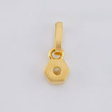 Dije Piedra 0.7 g / 1,2 cm Oro Amarillo 18K Nac.Esp.