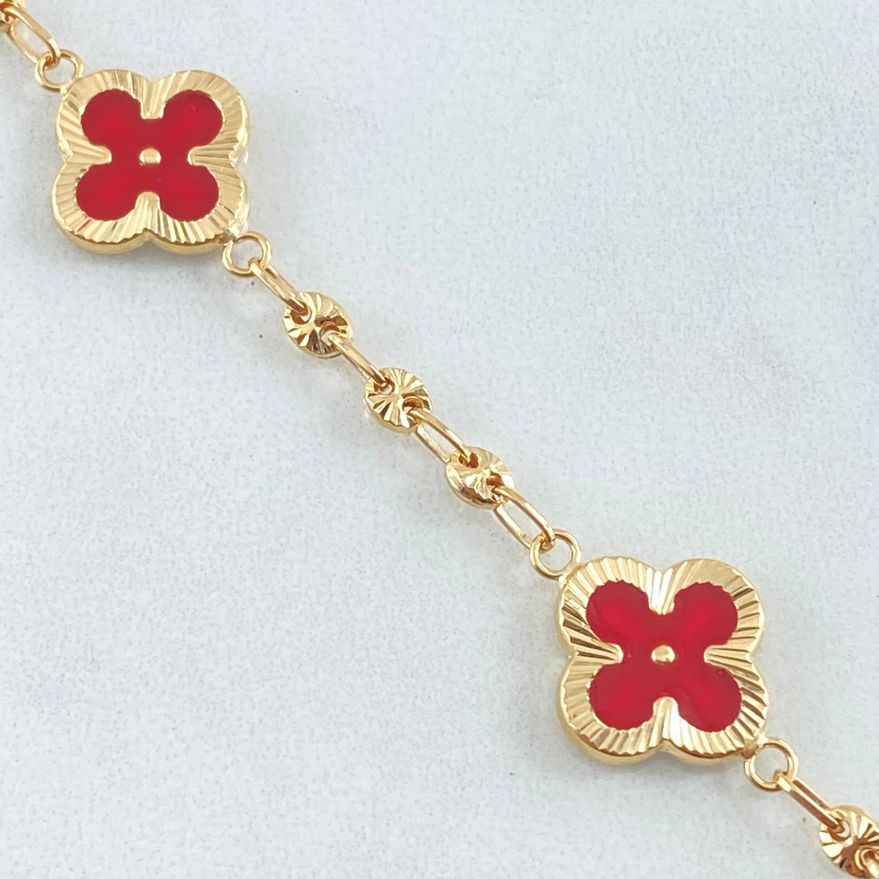 Pulso GC Trebol 6.3gr / 19cm / Oro 18K -