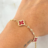 Pulso GC Trebol 6.3gr / 19cm / Oro 18K -