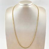Cadena Cubana 10.45gr / 60cm / +0 Oro 18K