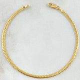 Pulso Serpiente 1.65gr / 18cm / +3 Oro 18K