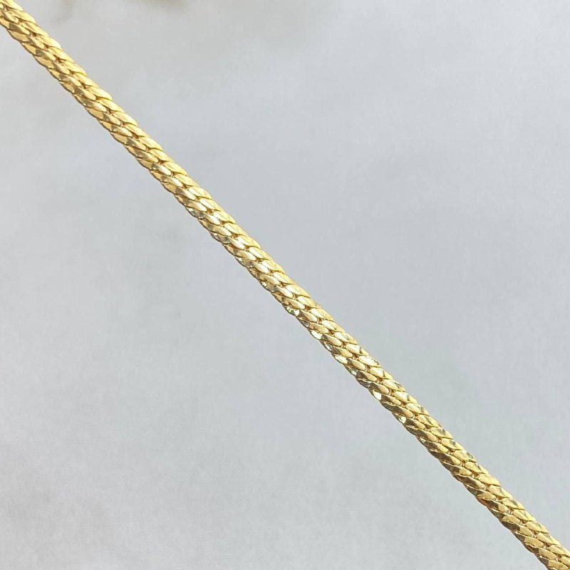 Pulso Serpiente 1.6gr / 18cm / +3 Oro 18K ©