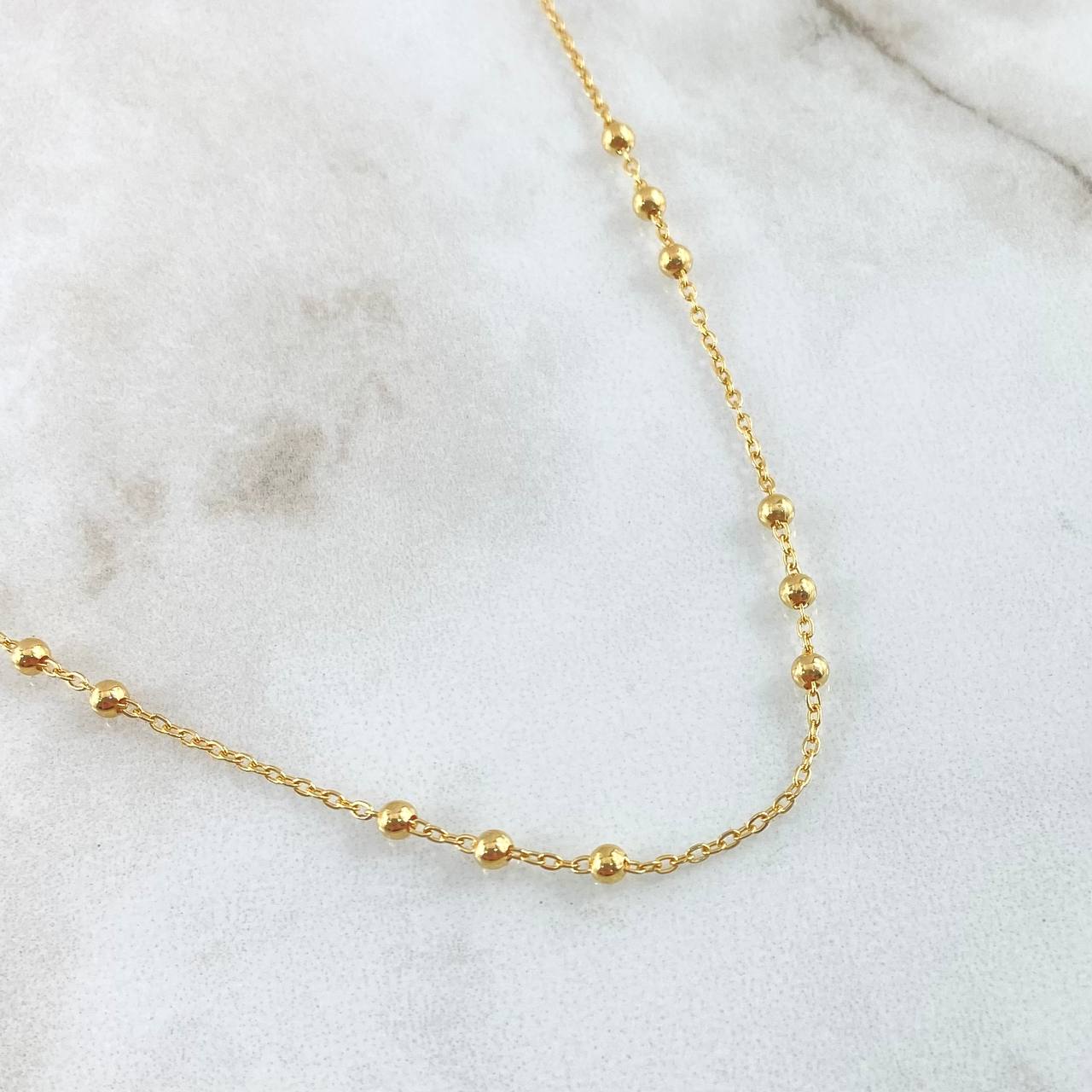 Cadena Aro Seguido Trio Especial 3.8gr / 50cm / +3 Oro 18K