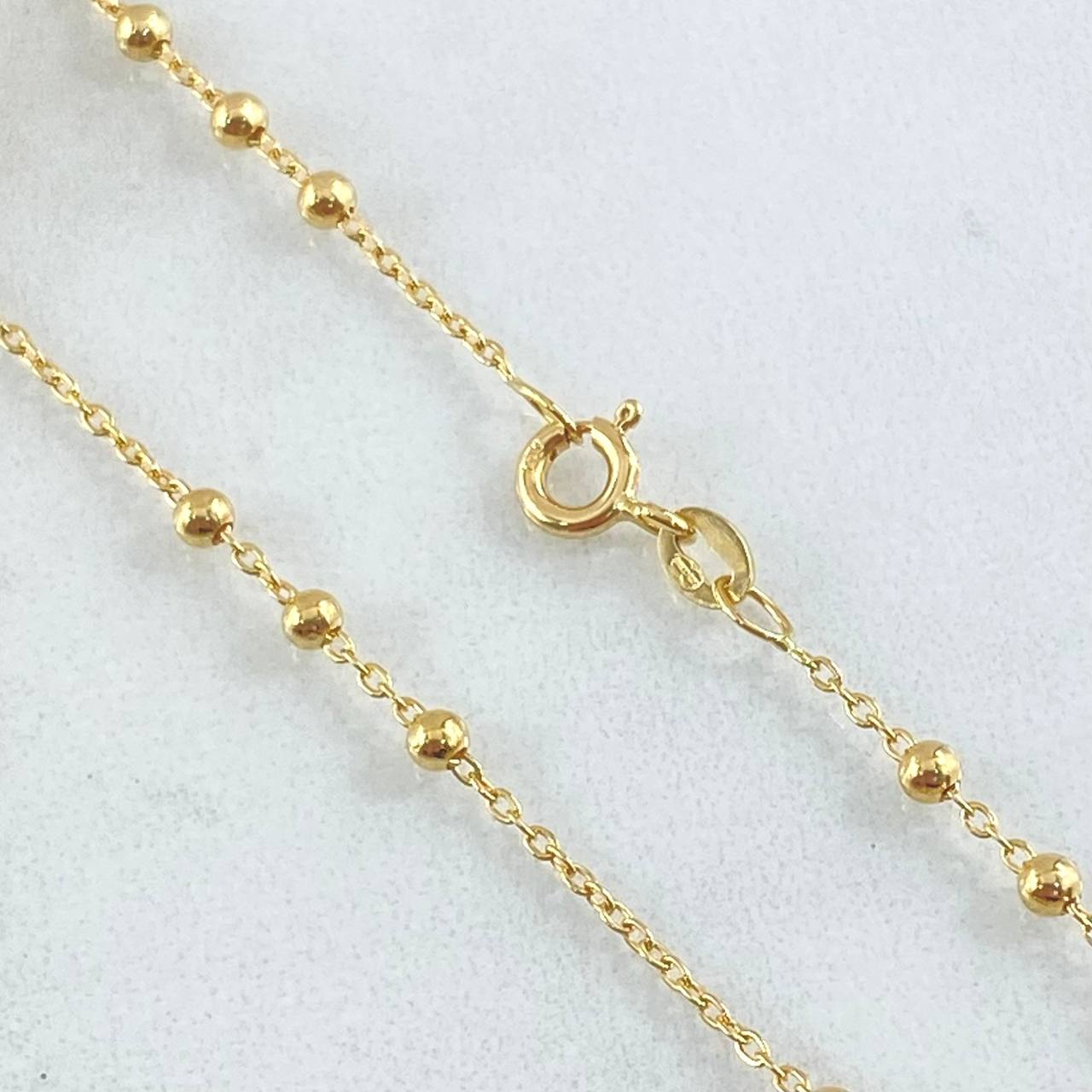 Cadena Aro Seguido Trio Especial 3.8gr / 50cm / +3 Oro 18K