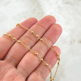 Cadena Aro Seguido Trio Especial 3.8gr / 50cm / +3 Oro 18K