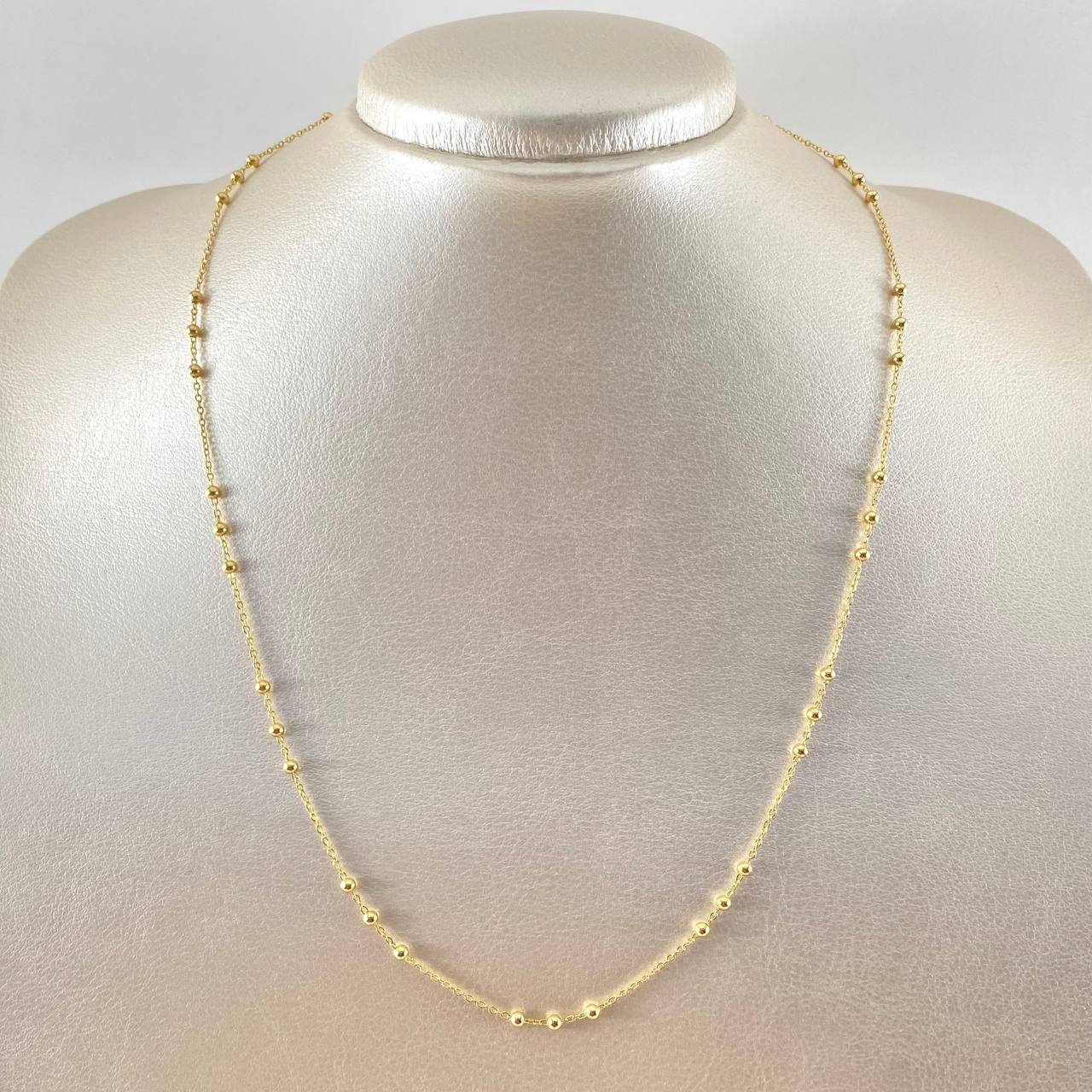 Cadena Aro Seguido Trio Especial 3.8gr / 50cm / +3 Oro 18K