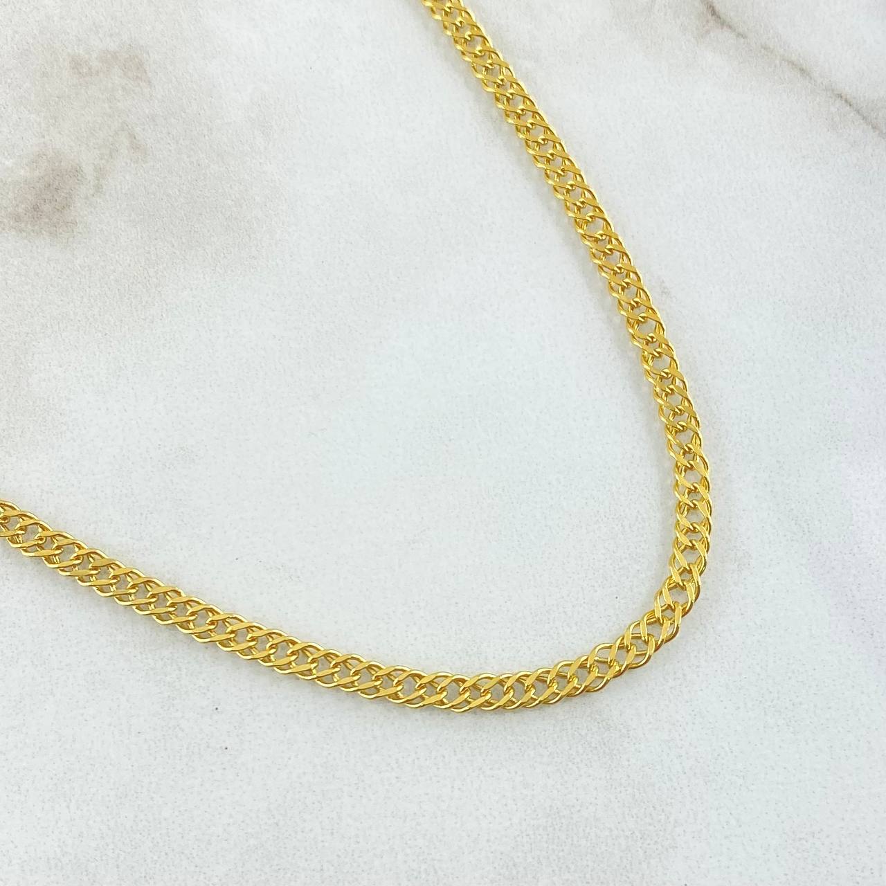 Cadena Garibaldi 5gr / 60cm / +3 Oro 18K