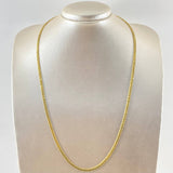 Cadena Garibaldi 5gr / 60cm / +3 Oro 18K