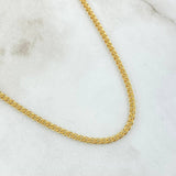 Cadena Garibaldi 2.55gr / 45cm / +3 Oro 18K