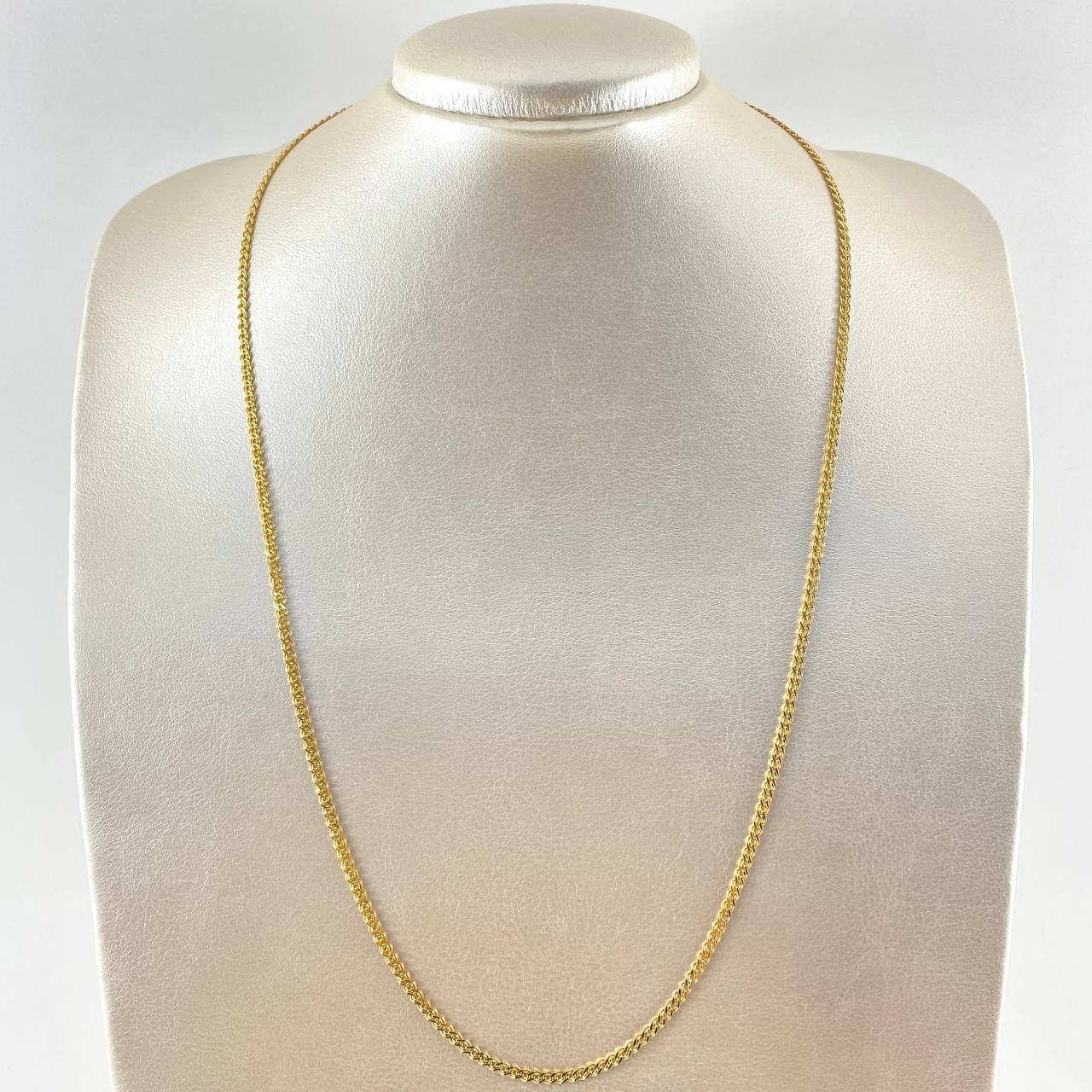Cadena Garibaldi 3.3gr / 60cm / +3 Oro 18K