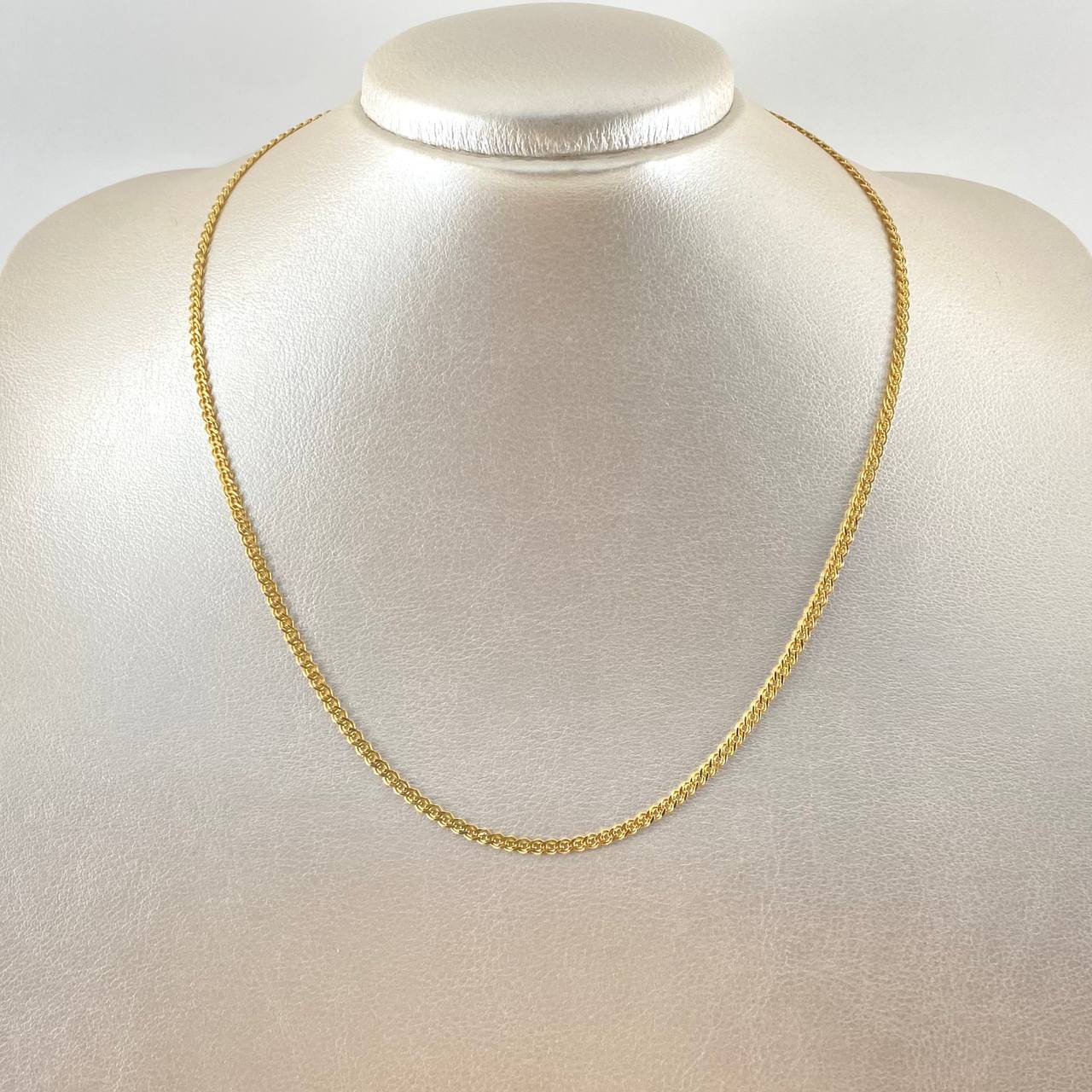 Cadena Garibaldi 2.6gr / 45cm / +3 Oro 18K