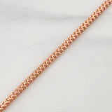 Pulso Franco 3.5g / 20cm / 2.21mm Oro Rosa 18K