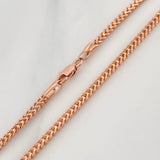 Cadena Franco 9g / 60cm / 2.27mm Oro Rosa 18K