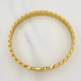 Pulso Cubano Infinito 15g / 19cm / 7.96mm Oro Amarillo 18K